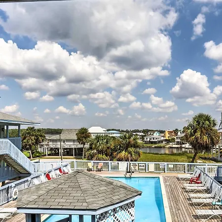 Gulf Shores Condo With Pool Access Steps To Beach! Exterior photo